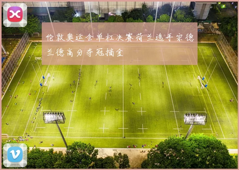 伦敦奥运会单杠决赛荷兰选手宗德兰德高分夺冠摘金